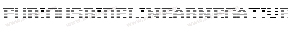 FuriousRideLinearNegative字体转换