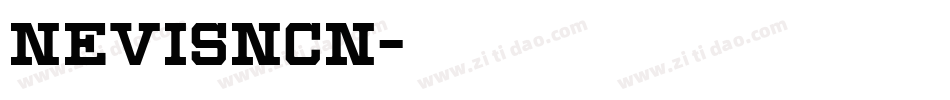 NEVISNCN字体转换