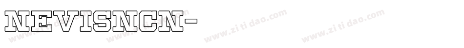 NEVISNCN字体转换