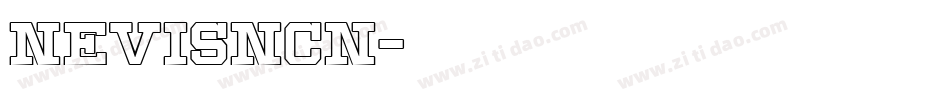 NEVISNCN字体转换