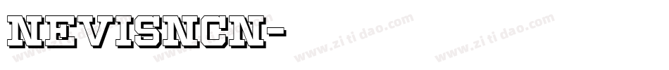 NEVISNCN字体转换