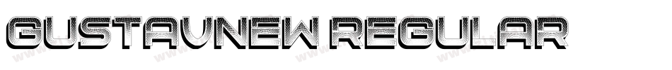 GustavNew-Regular字体转换