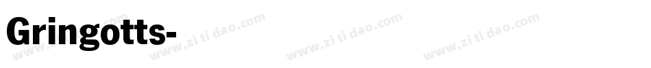 Gringotts字体转换