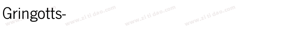 Gringotts字体转换