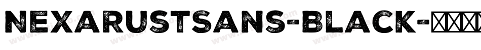 NexaRustSans-Black字体转换 NexaRustSans-Black字体转换