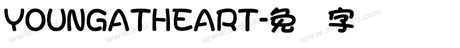 YOUNGATHEART字体转换