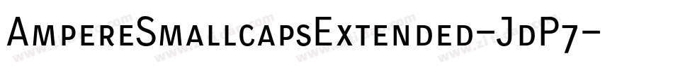 AmpereSmallcapsExtended-JdP7字体转换