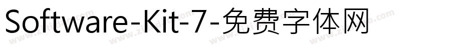 Software-Kit-7字体转换