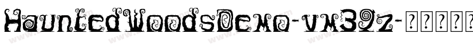 HauntedWoodsDemo-vm39y字体转换