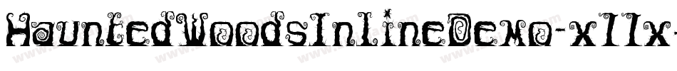 HauntedWoodsInlineDemo-w11wz字体转换
