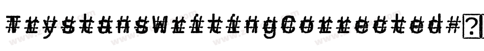 TrystansWritingCorrected字体转换
