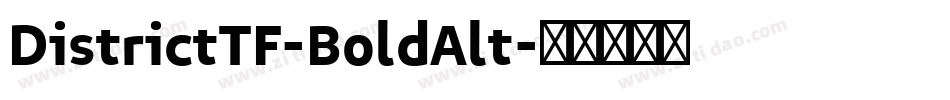 DistrictTF-BoldAlt字体转换 DistrictTF-BoldAlt字体转换