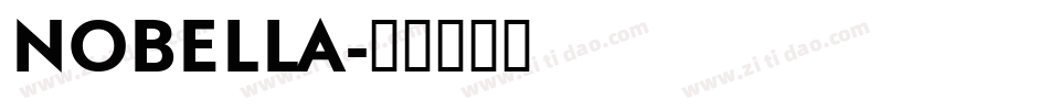 NOBELLA字体转换