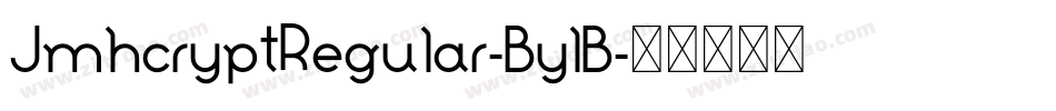 JmhcryptRegular-BylB字体转换