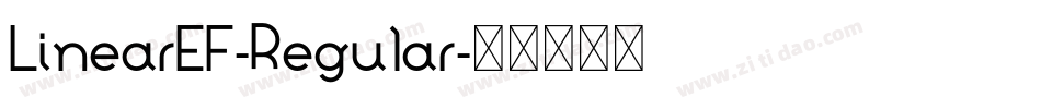 LinearEF-Regular字体转换