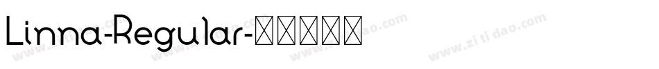 Linna-Regular字体转换