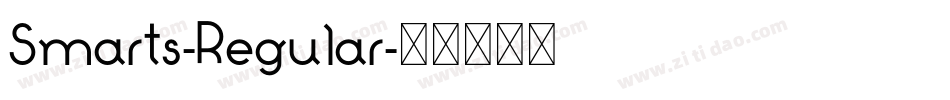 Smarts-Regular字体转换