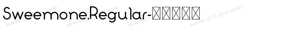Sweemone.Regular字体转换