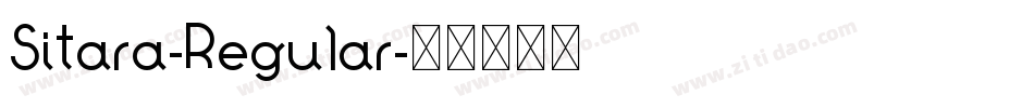 Sitara-Regular字体转换 Sitara-Regular字体转换