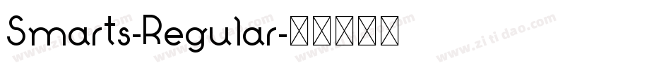 Smarts-Regular字体转换
