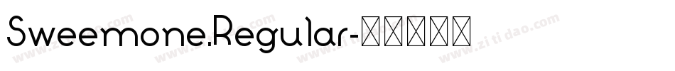Sweemone.Regular字体转换