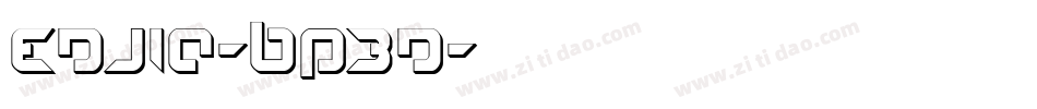 Edjie-BP3d字体转换