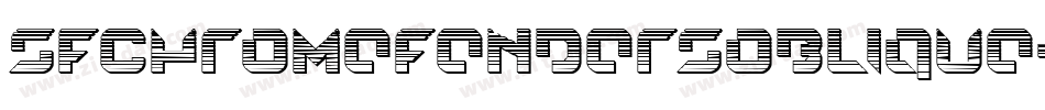 SfChromeFendersOblique-jVw7字体转换