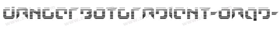 DangerbotGradient-Oaqd字体转换