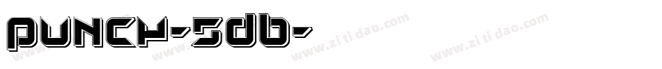Punch-5DB字体转换