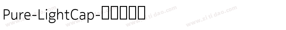Pure-LightCap字体转换