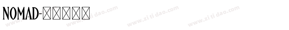 Nomad字体转换