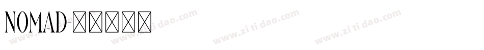 Nomad字体转换