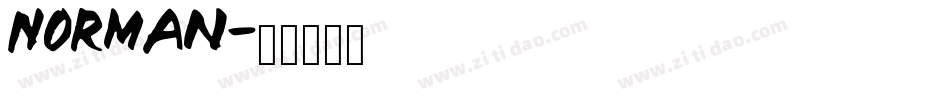 Norman字体转换