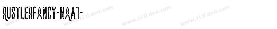 RustlerFancy-nAa1字体转换
