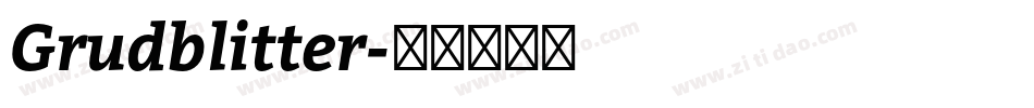 Grudblitter字体转换
