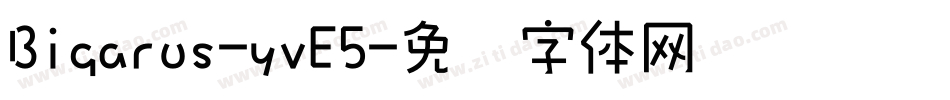 Bigarus-yvE5字体转换