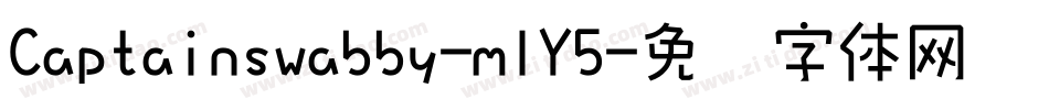Captainswabby-mlY5字体转换