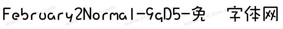 February2Normal-9gD5字体转换