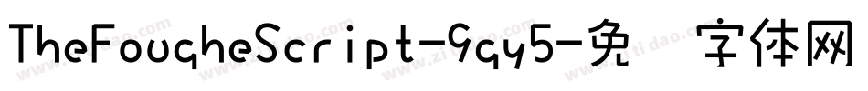TheFougheScript-9gy5字体转换