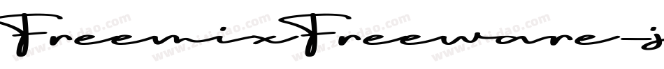 FreemixFreeware-jWnv字体转换