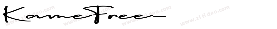 KameFree字体转换