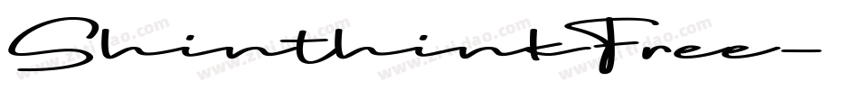 ShinthinkFree字体转换