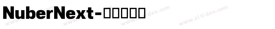NuberNext字体转换 NuberNext字体转换