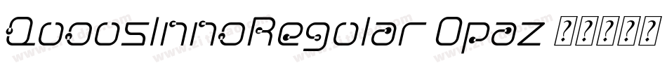 QuousInnoRegular-0paz字体转换