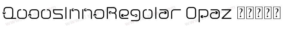 QuousInnoRegular-0paz字体转换