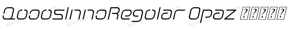 QuousInnoRegular-0paz字体转换