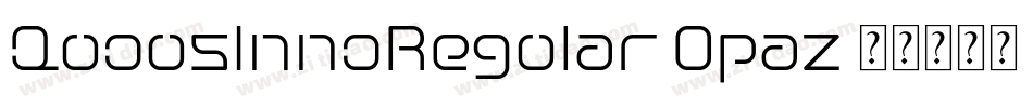QuousInnoRegular-0paz字体转换