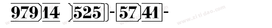 DigitalNumbers-Regular字体转换 DigitalNumbers-Regular字体转换