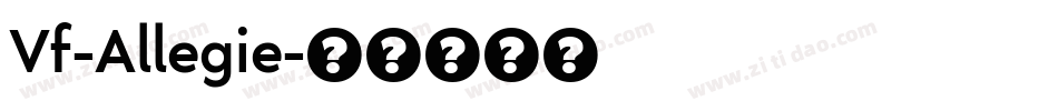 Vf-Allegie字体转换