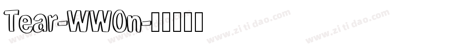 Tear-WWOn字体转换